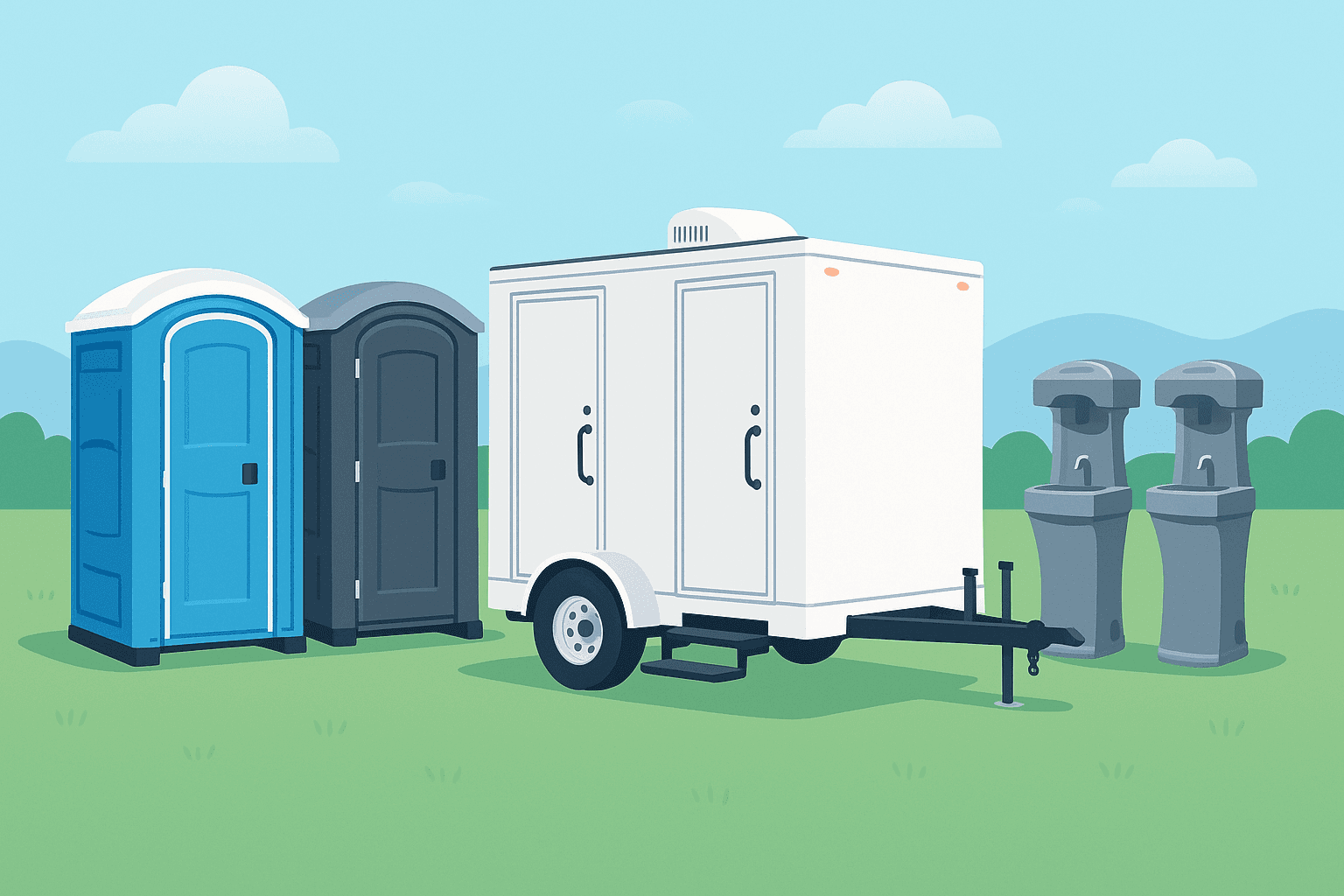 Portable restrooms hero